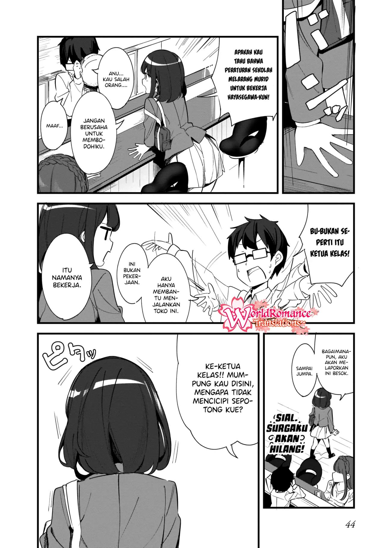Hayasegawa-kun to Megami na Onee-san Chapter 03 Gambar 7